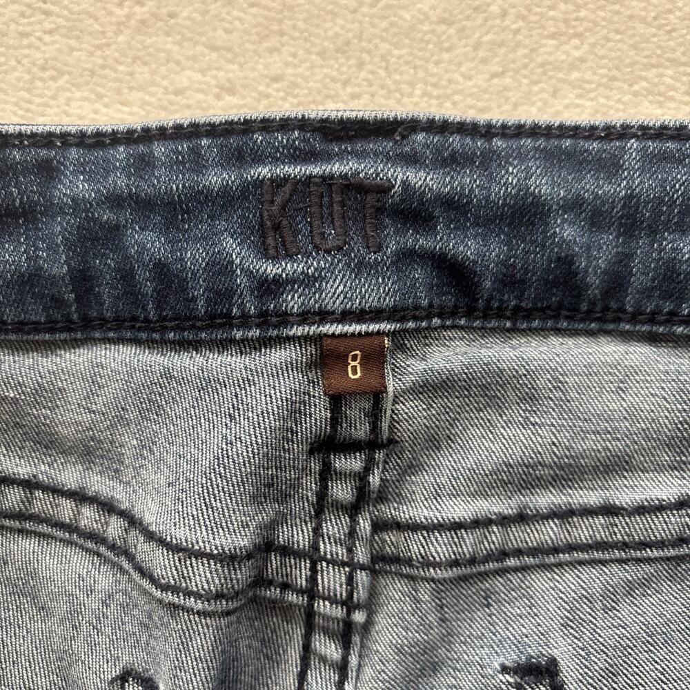 Kut from the‎ Kloth Womens Jeans Ankle Skinny Size 8 Medium Wash Stretch Denim - Picture 3 of 11